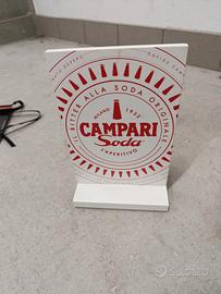 Espositore pubblicitario Campari Soda 