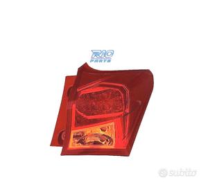 FANALE DX TOYOTA AURIS 5P 13-15 AMBRA ROSSO LED