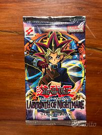 Bustina labirinto dell’incubo yugioh sigillata