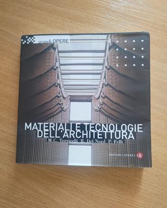 Materiali e tecnologie dell'architettura - M.C. To