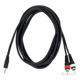 Cavo Audio Mini jack stereo da 3,5 mm -> 2 RCA