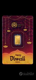 Germania Mint Diwali - 1g - lingotto d'oro fino