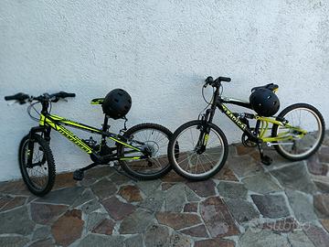 due bici 16 pollici 