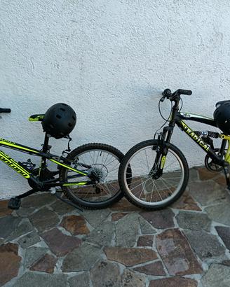due bici 16 pollici 