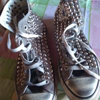 Scarpe Converse borchie