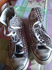 Scarpe Converse borchie