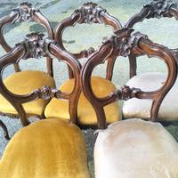 5 SEDIE VINTAGE LUIGI FILIPPO 