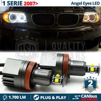 Luci LED Angel Eyes H8 BMW SERIE 1 E87 E88 E81 E82