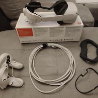 Visore Meta quest 2 con accessori