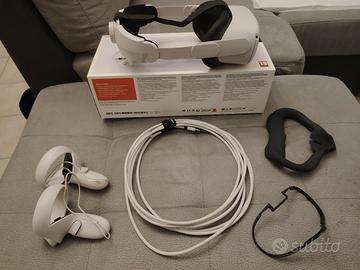 Visore Meta quest 2 con accessori