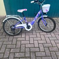 Bicicletta bambina taglia 20