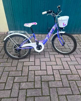 Bicicletta bambina taglia 20