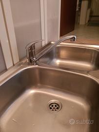 lavello per cucina con due vasche