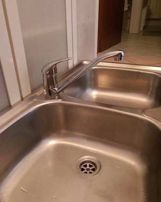lavello per cucina con due vasche