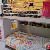 Letto a castello scorrevole