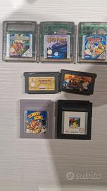 Lotto 7 giochi Nintendo Game Boy Color Advance – 