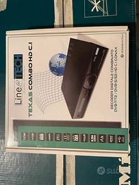 Ricevitore sat. Linetech Texas combo HD C.I