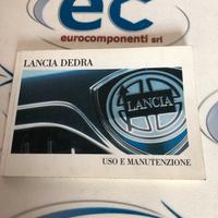 Libretto uso e manutenzione Lancia Dedra