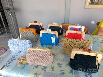 borsa uncinetto 
