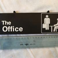 Cartello The Office Sign