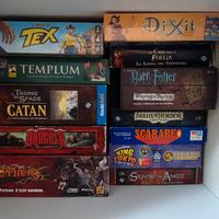 Vari giochi in scatola in 6 foto