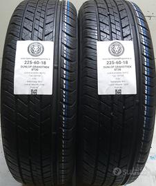 2 GOMME 225 60 18 DUNLOP A66312