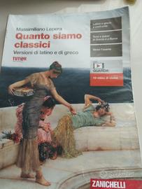 libro di greco e latino liceo classico