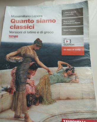 libro di greco e latino liceo classico