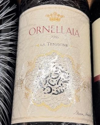 Ornellaia “La Tensione” 2016 edizione limita