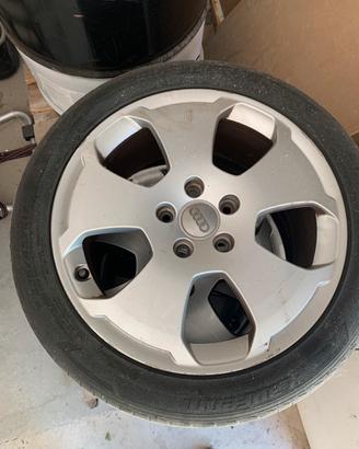 4 ruote 17” complete originali Audi A3 sportback