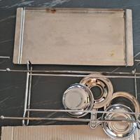 Piastra in pietra per cucinare 