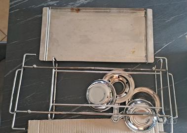 Piastra in pietra per cucinare 