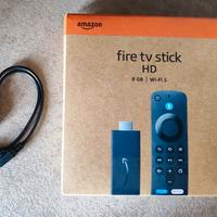 Amazon Fire TV Stick **Sigillata** con cavo OTG