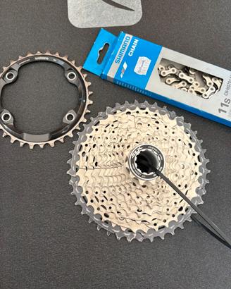Monocorona shimano 32t 11s catena fsa