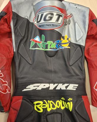 Tuta moto gara originale Aprilia Baldolini 125