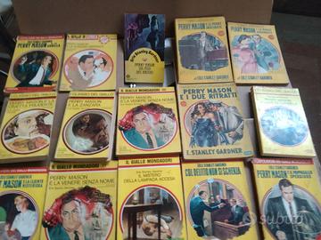 LIBRI GIALLI MONDADORI PERRY MASON, ELLERY QUEEN