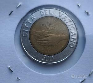 Vaticano Moneta 500 Lire 1984
