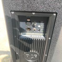 subufer e casse JBL e RCF