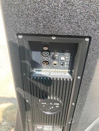 subufer e casse JBL e RCF