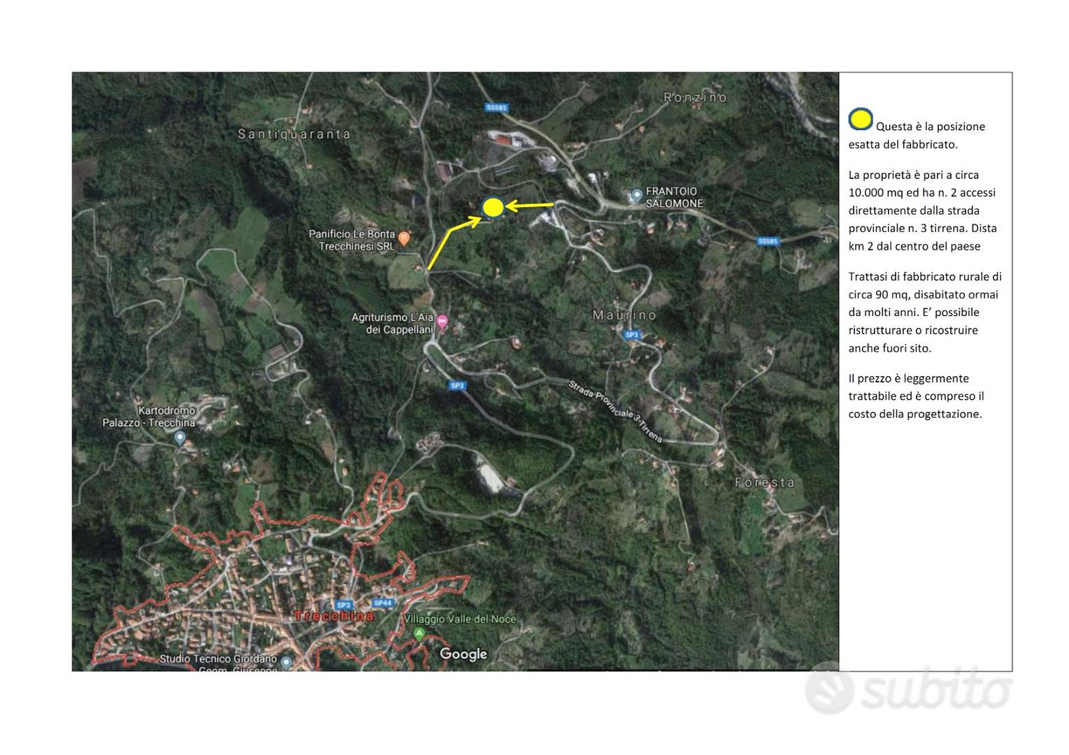Fabbricato rurale con 10.000 mq di terreno - Vista 4