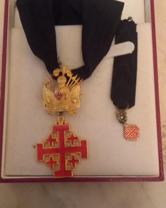 decorazioni insegne Santo Sepolcro di Gerusalemme