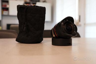 Lente Samyang 8mm f/2.8 UMC Fisheye II per Fuji