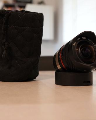 Lente Samyang 8mm f/2.8 UMC Fisheye II per Fuji
