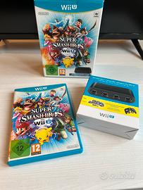 Super Smash Bros WiiU + GameCube adapter