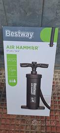 Pompa Manuale Bestway Air Hammer 37cm (2,8L) Nuova