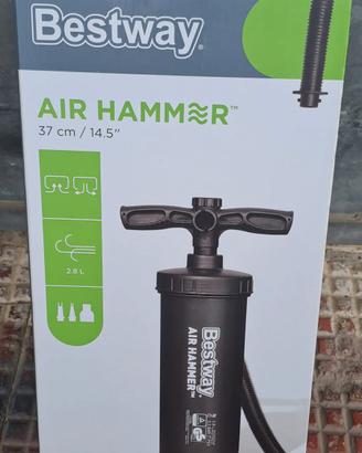 Pompa Manuale Bestway Air Hammer 37cm (2,8L) Nuova