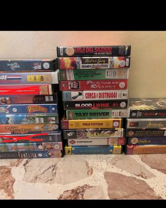 VHS originali disney ‘80 ‘90 e cinema d’autore