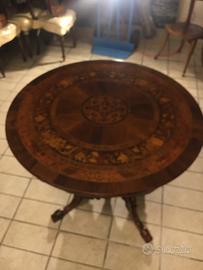 Tavolo rotondo da centro