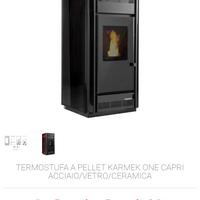 Termostufa a pellet karmek mod. capri