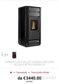 Termostufa a pellet karmek mod. capri